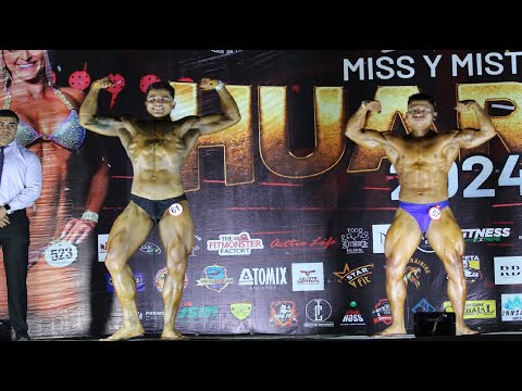 FISICO CULTURISMO ABSOLUTO (NOVEL) – MISS Y MISTER HUARAL 2024