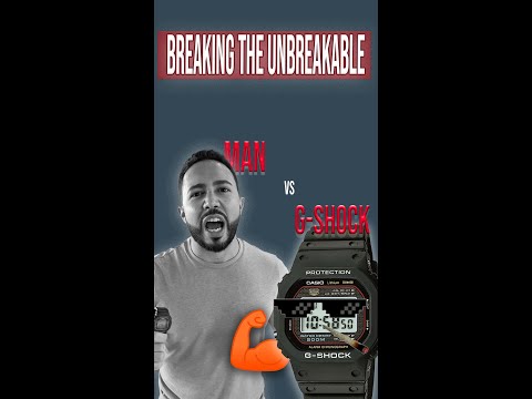 Is the G-shock DW5600 indestructible? #shorts