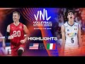 🇺🇸 USA vs. 🇮🇹 ITA - Highlights Semifinals | Men's VNL 2023