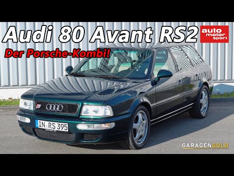 Audi 80 Avant RS2: Wie viel Porsche steckt in dem Sport-Kombi? | auto motor und sport | Garagengold