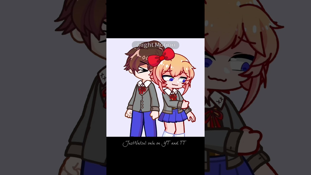Sayori X MC 😚 #foryou #animatic #dokidokiliteraturefirsttime #dokidokisayori #sayoriddlc #ddlcplus
