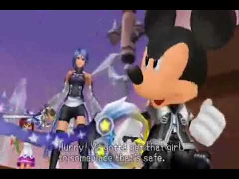 Birth by Sleep, English cutscene 209 - Meeting Kairi