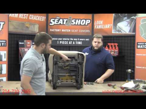 1997 - 2003 Ford F150 Driver Bottom and Top Leather Install Video Part 1 of 4