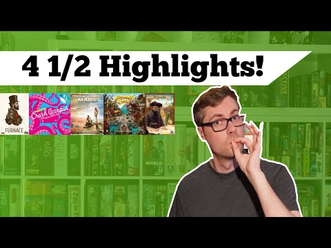 Ich kam, sah und spielte #12 - 5 Gespielte Brettspiele im Schnelldurchlauf - Folge 12