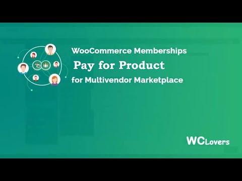 WCfM - Pay for Product
