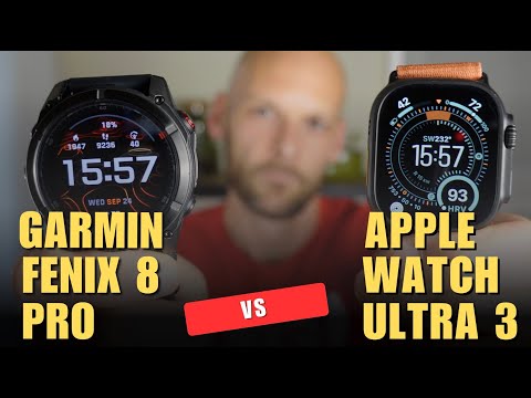 Apple Watch Ultra 3 VS Garmin Fenix ​​8 Pro: Surprising result in comparison