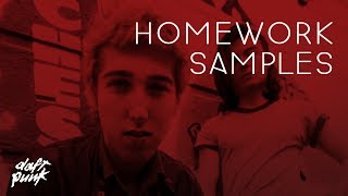 Daft Punk&#39;s Homework - The Samples