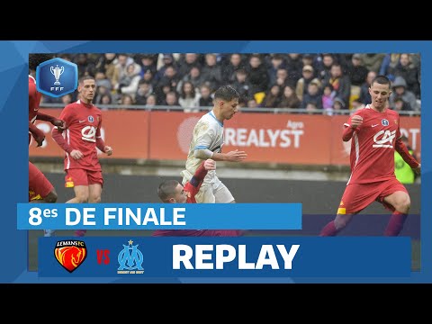 8es de finale I Le Mans FC - Ol. de Marseille U18 en replay I Coupe Gambardella-CA 2023-2024