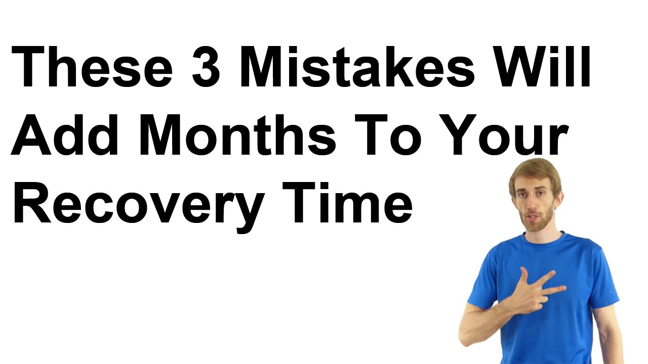 3 Mistakes That Ruin Your Patellar Tendonitis Recovery Time