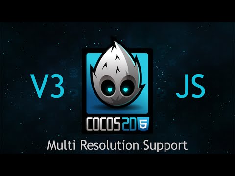 Cocos2d-JS v3 Tutorial 6 - Multi Resolution Support