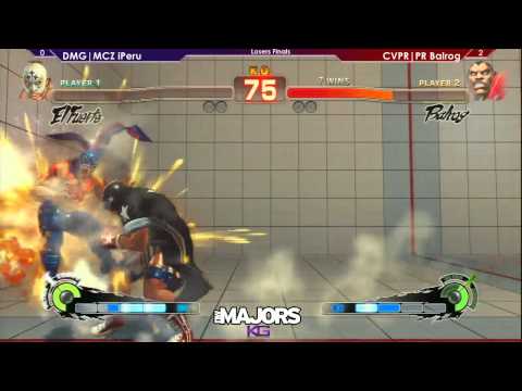NWM4 - AE2012 Top 4 - DMG|MCZ iPeru (ELF) vs CVPR|PR Balrog (BOX) - Losers Finals