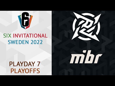 NIP vs MIBR @Game 1 - Kafe Dostoyevsky | Six Invitational 2022
