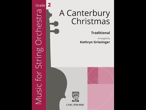 A Canterbury Christmas (YAS224) Traditional, arr. by Kathryn Griesinger