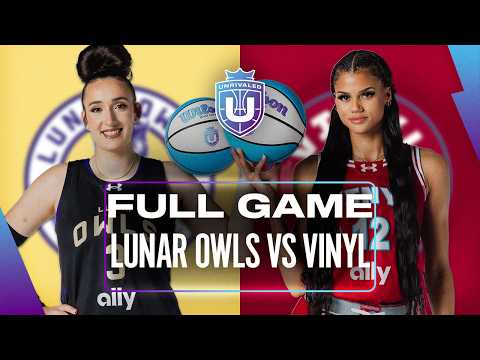 FULL GAME: LUNAR OWLS vs. VINYL | February 23, 2026 | Unrivaled Basketball