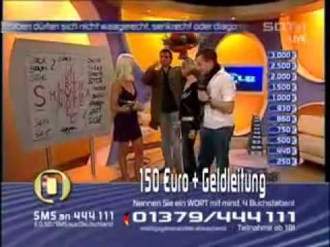 9LIVE/SAT1 - Letzte Sat1-QuizNight mit Anna Heesch und Alida Kurras