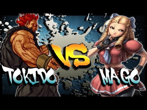 SFV - Tokido ( Akuma ) Vs Mago ( Karin )* Ranked Best of 3 *X2 - SF5