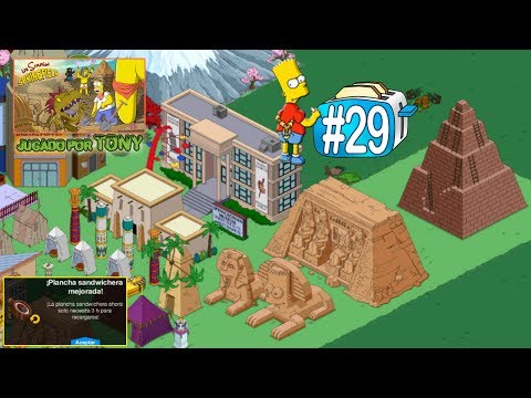 Los Simpson Springfield "Tostadora viajera, Cap. 29 - Willie capataz, Pirámide y Bart Esfinge" Tony