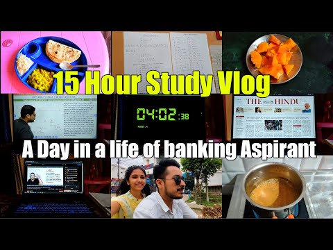 I Woke Up At 4:00 AM🤯 to STUDY For Bank PO *An Honest Day in life of Banking Aspirant*
