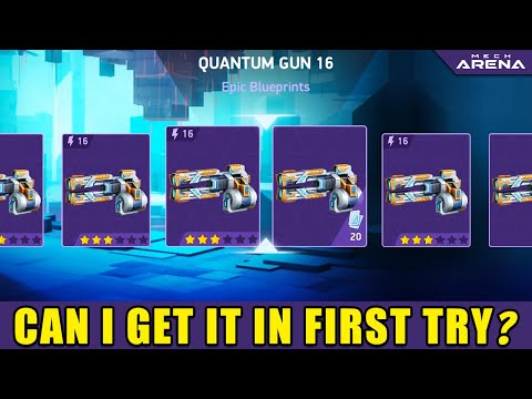 Unlocking Quantum Gun 16 | Gameplay | Mech Arena