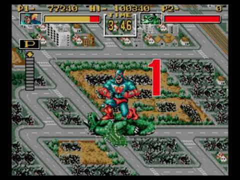 [Gens] King Of The Monsters(킹 오브 더 몬스터즈) Astro Guy(아스트로 가이) 1 Coin(원코인) PlayThrough