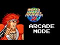 World Heroes 2 Super NES Game Arcade Mode As Fuuma