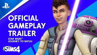 PlayStation The Sims 4 Star Wars: Journey to Batuu - Official Gameplay Trailer | PS4 anuncio