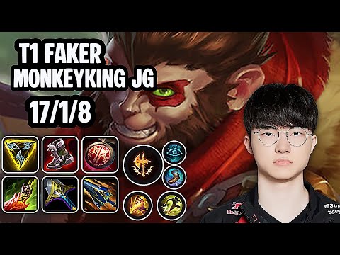 T1 Faker MonkeyKing Jg SoloQ Replay 20251209