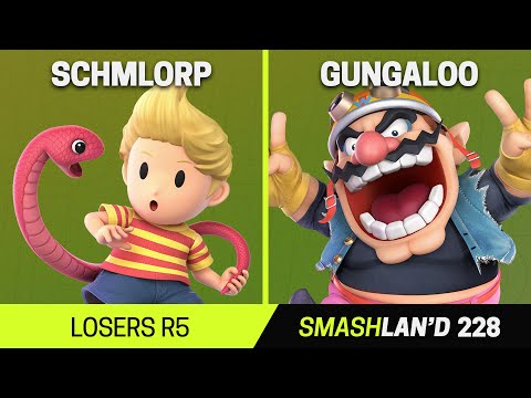 SmashLAN'd 228 Losers R5 - Schmlorp (Lucas) vs gungaloo (Wario) - SSBU Tournament