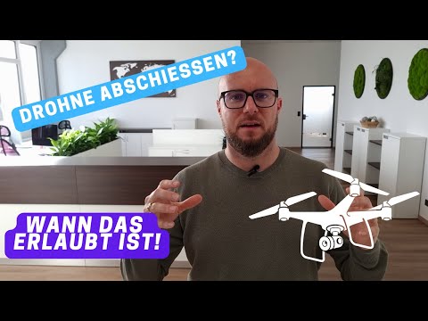 Abschießen einer Drohne: Legal oder nicht?