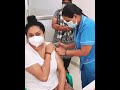 నమిత ఆంటీ Covid జబ్బుకు Vaccine వేయించుకొంటు�