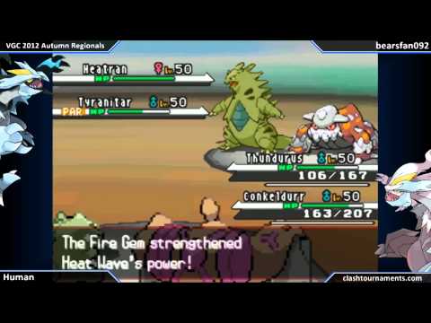 Pokemon VGC 2013 Autumn Regionals - Human vs bearsfan092