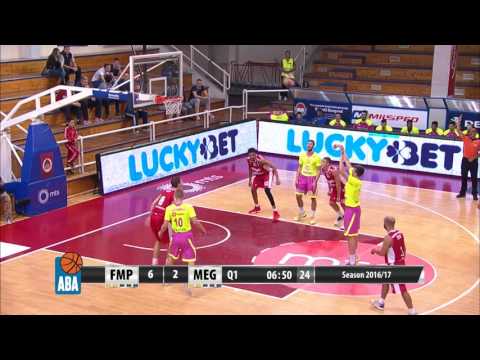 ABA Liga 2016/17, Round 2 match: FMP - Mega Leks (4.10.2016)