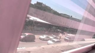 Time lapse of the MTA L line Graham Avenue subway entrance