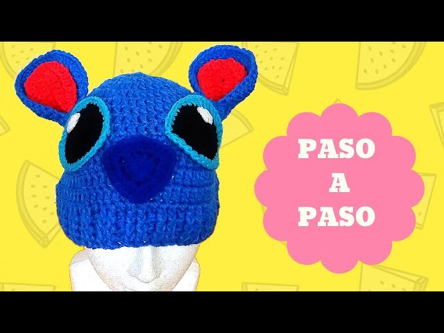 Vídeo relacionado con Disney Conjunto de Gorro y Guantes Lilo & Stitch para niñas | Gorro de Invierno de Punto Azul con Cara de Personaje de Puntada | Gorro con pompón de Talla única para niños con Guantes