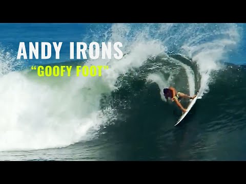 Andy Irons as a Goofy Foot
