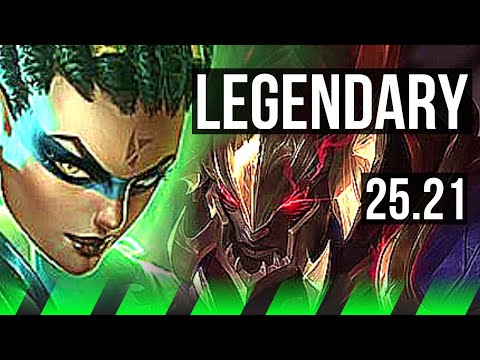 NIDALEE vs HECARIM (JGL) | Legendary | KR Master | 25.21