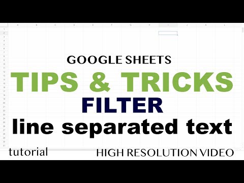 Google Sheets Tips and Tricks Comma Separated List Analyze Data