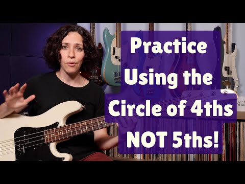 Walking Bass Lesson for Beginners | Why the Circle of Fourths (Not Fifths) Improves Fretboard Skills