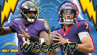 DO OR DIE WINNERS AND LOSERS WEEK 17 NFL REVIEW | BOLT BROS