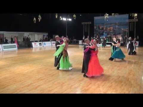 00163 Baltic Grand Prix 2015. WDSF Senior III Open ST 1/4 final.  Waltz
