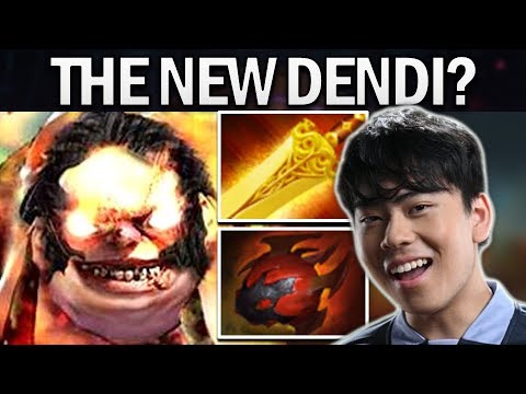 OG.ANA NEW DENDI PUDGE - 23 KILLS - DOTA 2 GAMEPLAY