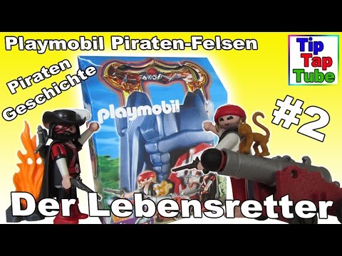 Playmobil 4776 Piraten Felsen Spielzeug Geschichte Teil 2 Kanal für Kinder Kinderkanal