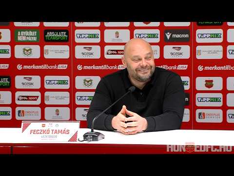 Budapest Honvéd FC - FC Ajka 1-0 (0-0), Feczkó Tamás sajtótájékoztatója