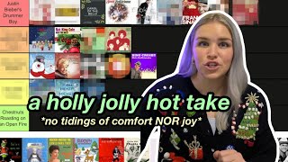 A RUTHLESS HOLIDAY MUSIC TIER LIST *ranking the best and worst Christmas songs*  twistmas day 15