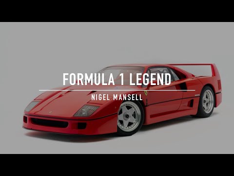 Driving Nigel Mansell's Legendary 1989 Ferrari F40 (Gifted by Enzo Ferrari)