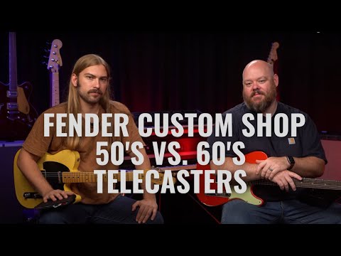 What a Fender Telecaster is Supposed to Sound Like | Custom Shop 50's vs. 60's Tele