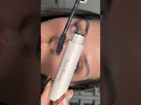 THE BEST MASCARA?!!! Rare Beauty perfect strokes mascara review & demo #mascara #makeup