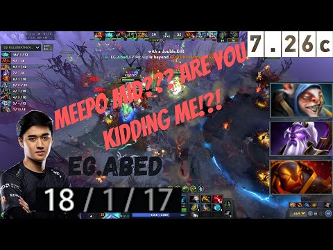EG.Abed STORM SPIRIT 10K MMR MAKES FUN OF MEEPO MID
