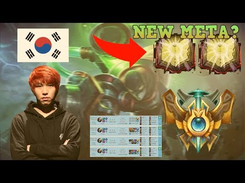 NEW SINGED 90% WINRATE  KOREAN CHALLENGER BUILD - 2 STACKED MEJAI'S AT 15 MINUTES???