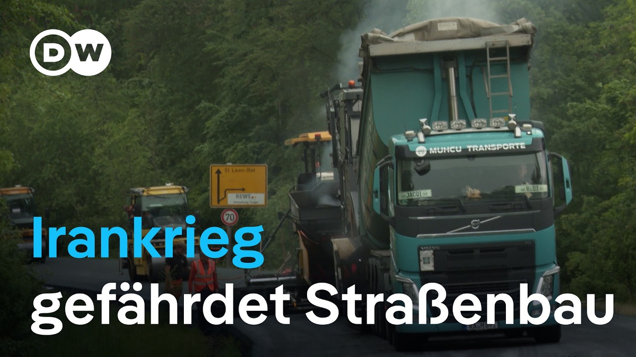 Iran-Krieg: Die Auswirkungen für den Straßenbau in Deutschland